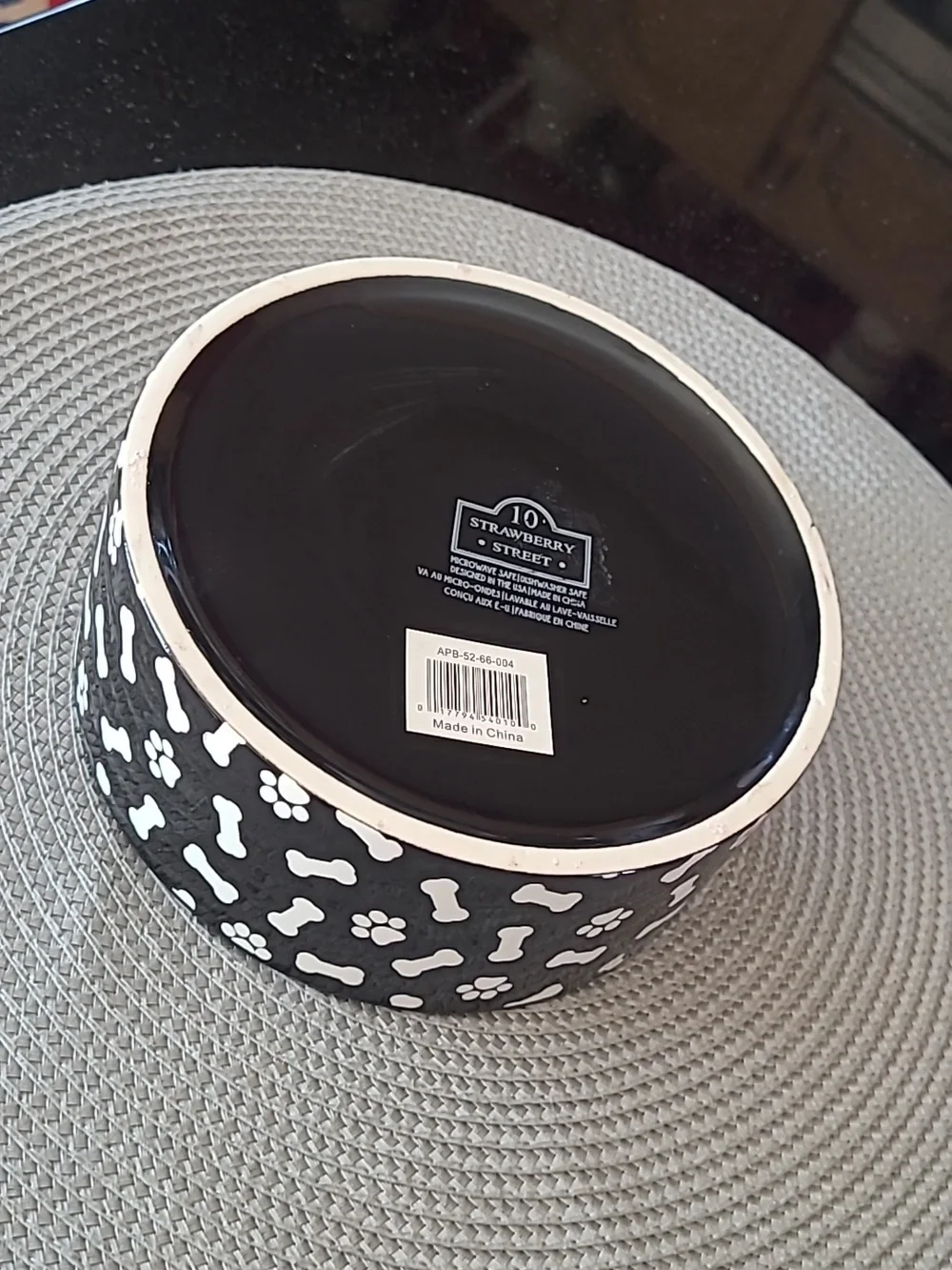 Strawberry Street Dog Bowl